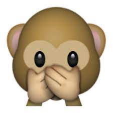Speak No Evil Monkey Emoji U 1f64a Emoji Resiliencia Anjos