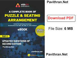 In this article we are providing you most important weekly current affairs adda247 daily current affairs adda247 adda247 weekly current affairs monthly current affairs adda247 adda247 current affairs 2020 we are sharing very important adda247 current affairs january 2021 pdf in hindi/english. Puzzle Seating Arrangement Paid E Book From Adda247 Pdf Download Pavithran Net