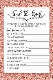 Find The Guest Baby Shower Game Baby Shower Quiz Baby Etsy Baby Shower Quiz Baby Shower Games Unique Baby Shower Games