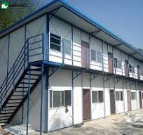 Versatile Steel Structure Double-Layer Container House for Multiple  Applications