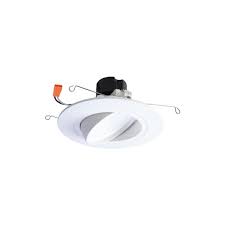 Unfortunately though, a retrofit installation for those of us without attic access can also get pretty expensive if you hire someone to do the work for you. Halo Ra5606927whr White 5 Retrofit Warm White Led Adjustable Recessed Light Lightingdirect Com