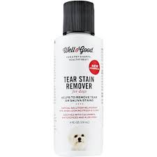 How can i get rid of poodle's tear stains? Well Good Dog Tear Stain Remover 4 Oz Health Wellness Household Shop The Exchange