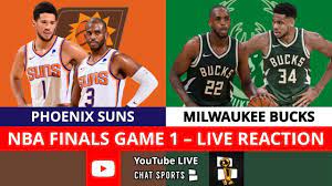The official youtube page of the nba don't miss a minute of the action with full game highlights, top performances and more from your favorite teams and players! Suns Vs Bucks 2021 Nba Finals Game 1 Live Streaming Watch Party Play By Play Reaction Youtube