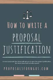 How To Write A Project Justification Proposal Proposalwriting Fundraising Ngo Ngos Justification P Writing A Business Proposal Proposal Writing Proposal