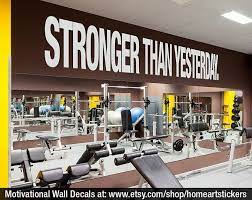 Exercise Stickers Gym Wall Decal Workout Stickers Fitness Stickers Wall Decals Gym Exercise Motivational Quote Sku Tpyft Gym Wall Decor Gym Interior Gym Wall Decal