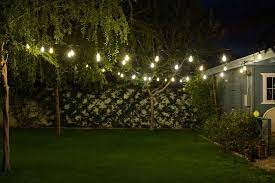 Diy Hanging Cafe String Lights Diana Elizabeth