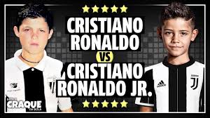 Was born on june 17, 2010 in san diego, california, united states to portuguese football legend cristiano ronaldo. Cristiano Ronaldo Vs Cristiano Ronaldo Jr Both With The Same Age Youtube