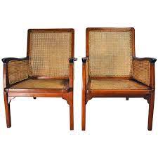 set of british colonial chairs with rattan seats colonial chair colonial furniture british colonial