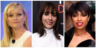It's a look that's not for the faint of heart, but it's wildly fashionable, says jimmy paul, editorial stylist currently working for remember that layered iconic 'do she donned in friends? 18 Celebrity Hairstyles With Bangs How To Style Hair With Bangs