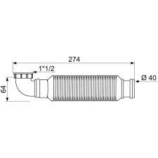 Siphon D Evier Extra Plat Sans Garde D Eau Senzo Legallais