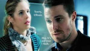 Oliver teaching Felicity how to use the サーモン ladder