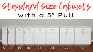 The increase in size would bring the hardware to the edge of the cabinet door. How To Choose The Best Size Pulls For Your Cabinets Trubuild Construction