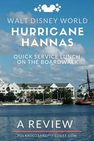 Hurricane Hanna S Lunch On The Boardwalk Disney Family Vacation Disney Restaurants Disney World Planning