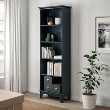 Lommarp Bookcase Dark Blue Green 25 5 8x78 3 8 Ikea In 2020 Bucherregal Bucherregal Beleuchtung Bucherschrank