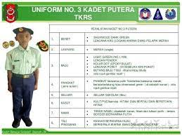 Tunas kadet remaja sekolahpelajar sekolah menengah pelajar sekolah rendah. Tkrs Skspp Tatacara Pemakaian Uniform No 3 Tkrs Facebook