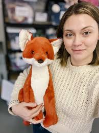 A new furry friend has arrived at the shop! Introducing Quinn, the fox and  matching bashful fox cubs <3 Stop by and check out all of the new arrivals  or of course,