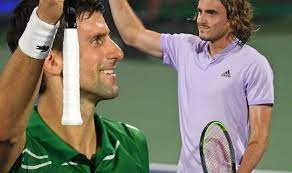 Dubai, united arab emirates —. Novak Djokovic Sends Message To Stefanos Tsitsipas Ahead Of Dubai Championships Final Tennis Sport Express Co Uk