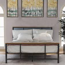Maybe you would like to learn more about one of these? Industrial Double Bed Metal Bed Frame Full Size Bed For Bedroom Hotel Modern Design Iron Bed No Box Spring Needed Black Beds Frames Bases Bedroom Furniture Urbytus Com