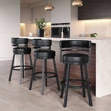 Check out our wood counter stool selection for the very best in unique or custom, handmade pieces from our stools & banquettes shops. Chamisa Swivel Bar Counter Stool Black Bar Stools Kitchen Counter Stools Bar Stools Kitchen Island