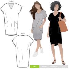 There are 2826 easy knitted dress for sale on etsy, and they cost 6,00 $ on average. Kitt Knit Dress Sewing Pattern Dress Sewing Patterns Style Arc