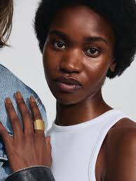 Pilgrim Ring 'Laurel' in Gold