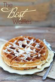 The Best Belgian Waffle Recipe - Super Crisp And Airy Recipe Best Waffle Recipe Waffle Iron Recipes Best Belgian Waffle Recipe