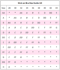 Maybe you would like to learn more about one of these? Stick On Bra Size Guide For Undercover Glamour Bras