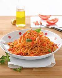 Spaghetti Mit Frischer Tomatensauce Rezept Rezept Tomatensauce Rezepte Tomaten Sauce Tomatensauce
