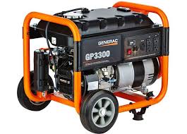 The average life span of a portable generator is 10,000 to 25,000 hours, depending on your care of the unit. Generac 6432 Gp3300 3300 3750w Portable Generator User Review Specs