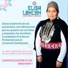 Elisa Loncon Constituyente Mapuche Twitterissa Contra Todas Las Restricciones A Los Pueblos Indigenas Nos Inscribimos Con El Patrocinio De 6 Asociaciones Mapuche Fuerza Colectiva Que Agradecemos Ademas Superamos Las 1300 Firmas