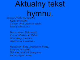 :| 2.przejdziem wisłę,przejdziem wartę, będziem polakami, dał nam przykład bonaparte, jak zwyciężać mamy. Barwy Godlo I Hymn Polski Ppt Video Online Pobierz