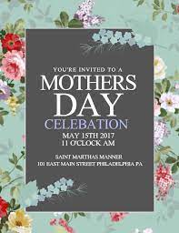 Mother's day is an annual holiday, which is celebrated on different days in each country. Mother S Day Lunch Celebration Poster Design Click To Customize Mothers Day Poster Digital Invitations Design Mother S Day Banner