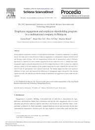 Multinationals companies in malaysia including kuala lumpur, and more. Pdf Employee Engagement And Employee Shareholding Program In A Multinational Company In Malaysia
