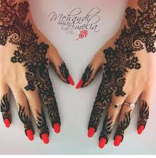Get The Nail Polish Wheretoget Finger Henna Designs Latest Mehndi Designs Henna Tattoo Designs