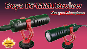 With omni pickup pattern, for full 360° coverage, it absolutely gives you the possibility to capture anything in your sight. Boya By Mm1 Shotgun Microphone Review Original Video Reviews