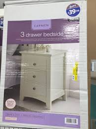 Bedside Table B M Furniture Cheap Furniture Uk Bedroom Furniture