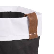 Corbeille à pain 3 en 1. Corbeille A Pain En Papier Noir Et Blanc Maisons Du Monde
