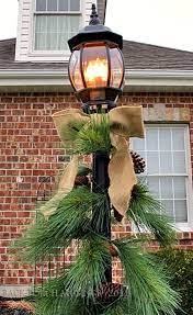 Christmas On The Front Porch Christmas Lamp Post Christmas Lamp Christmas House Lights