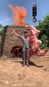 How do you cook a whole camel through and through? Smoked Whole Camel Smoking