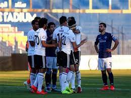 أحرز أحمد حمدى هدف التقدم. Ø¨Ø§Ù„ÙÙŠØ¯ÙŠÙˆ Ø¨ÙŠØ±Ø§Ù…ÙŠØ¯Ø² ÙŠØ³Ù‚Ø· Ø£Ù…Ø§Ù… Ø§Ù„Ø¬ÙˆÙ†Ø© Ø¨Ø«Ù„Ø§Ø«ÙŠØ© ÙÙŠ Ù„ÙŠÙ„Ø© ØªØ£Ù„Ù‚ Ø¹Ø¨Ø¯ Ø§Ù„Ù„Ù‡ Ø§Ù„Ø³Ø¹ÙŠØ¯ Ø¨Ø·ÙˆÙ„Ø§Øª