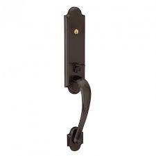 Deadbolt and latch bolt are also constructed of solid brass. Baldwin Estate Series 85354 Boulder 3 4 Escutcheon Hadleset Emergency Egress W 5024 Oval Knob Or