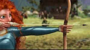 Merida Gif Brave Merida Bullseye Discover Share Gifs Merida Brave Merida Fighting Gif