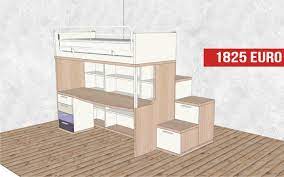 Subito a casa e in tutta sicurezza con ebay! Letto A Castello Con Scrivania Da Outlet
