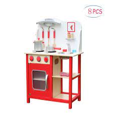 Maybe you would like to learn more about one of these? Play Kitchen Sets For Girls Kids Wood Toy Kitchen Cooking With Storage Bins Wooden Playset With 8 Piece Cookware Accessory Set Kitchen Playset For Toddlers Birthday Gift Christmas Gifts W5518 Walmart Com