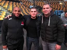 Daniel cormier was rumored to face former ufc heavyweight champion tim sylvia in his return to zuffa and strikeforce debut, but on july 21, ufc daniel cormier was chosen as spokesperson for his new cage fighter signature wrestling shoe when he competed in an exhibition wrestling match. Daniel Cormier On Sparring With Khabib Nurmagomedov A 155 Pounder Should Not Feel Strong For Me