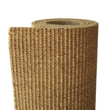 Sisal teppich umkettelt grau gemustert 100% sisal gekettelt verschiedene größen. Sisal Teppich Rest Boucle Fein 15 Heu Ca 100 Cm X 200 Cm Michelberger Ihr Trendy Teppich Shop