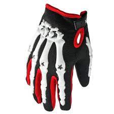 Neverland Pro Biker Hand Bone Skeleton Motorcycle Motorbike Racing Full Gloves M Biker Bone Full Gloves Hand Motorbike Motorcycle Neverland