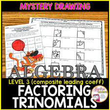 This activity includes two versions so you can choose the one that fits best with your planning: Factoring Trinomials Coloring Activity Worksheets Tpt