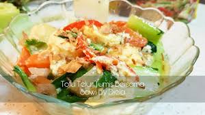 Tambahkan sawi, bumbui dengan gula dan garam. Tofu Telur Masak Tumis Bersama Sayur Sawi Diela Cook Resepichenom Masakmasak Youtube