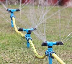 A well designed irrigation system that sips water instead of guzzling it. 4 Alternatives To Underground Sprinkler Systems For Lush Lawns Wr